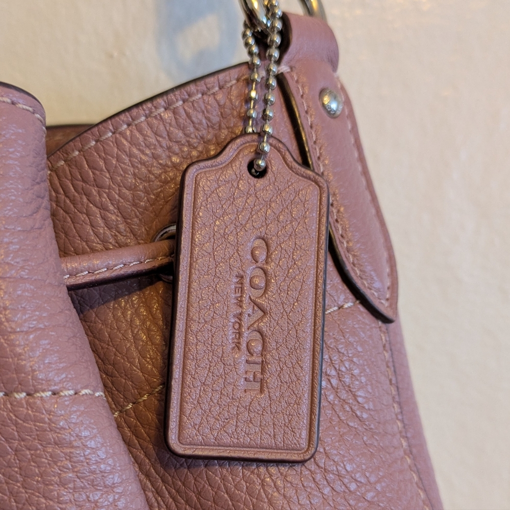 Coach Elle Bucket Bag in Mauve - Picture 6 of 9
